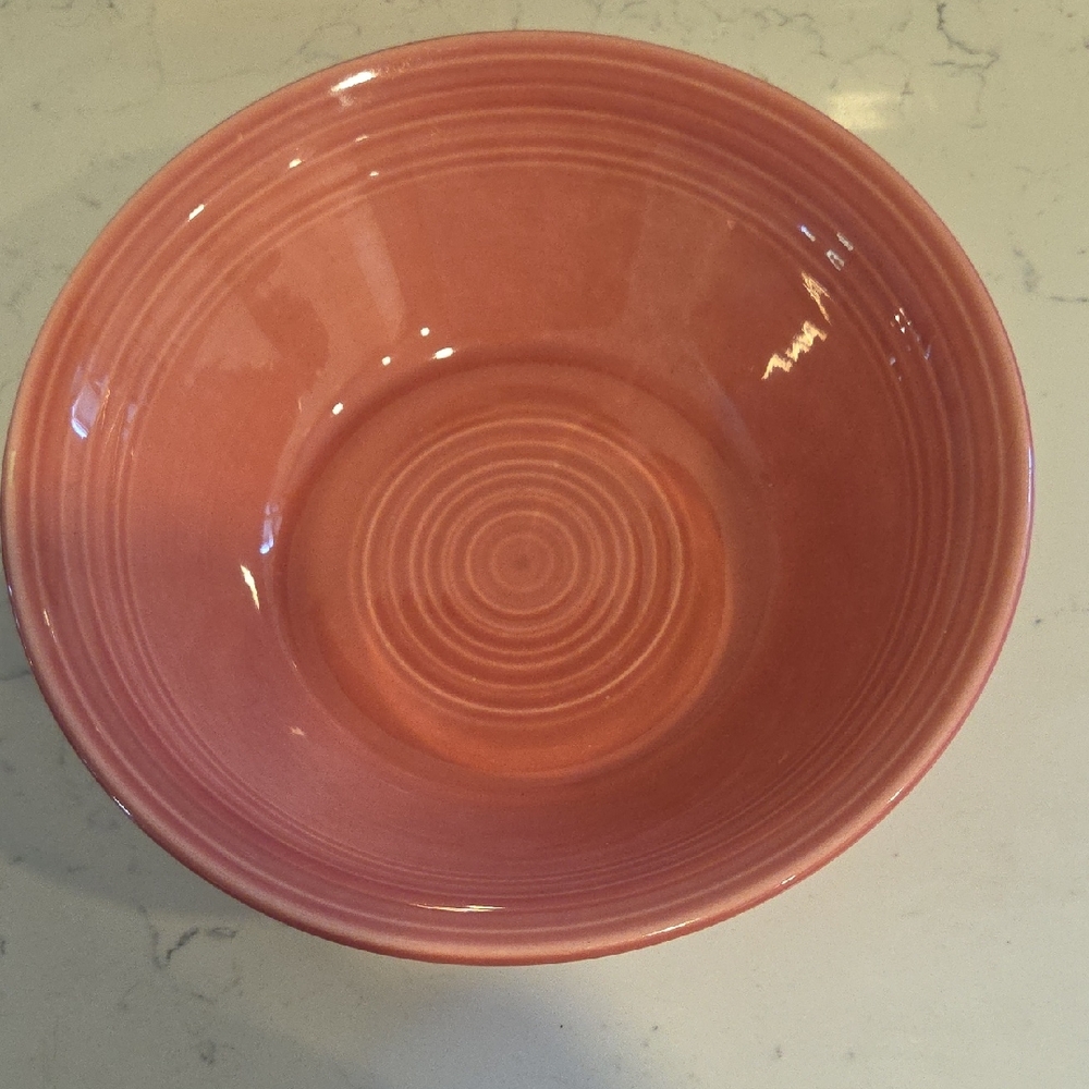 Elegant Coral Dinnerware Bowl